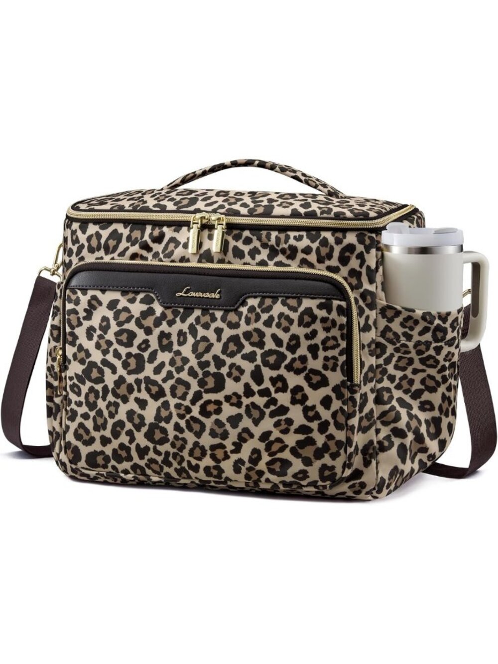 Stylish Insulated Lunch Box for Women | Wide Opening Adult Cooler Bag